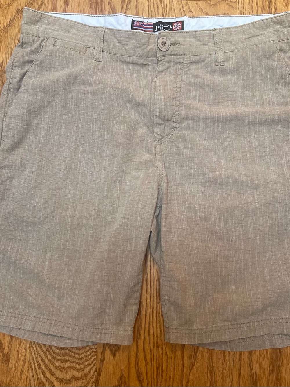 HIC Men's Light brown Shorts